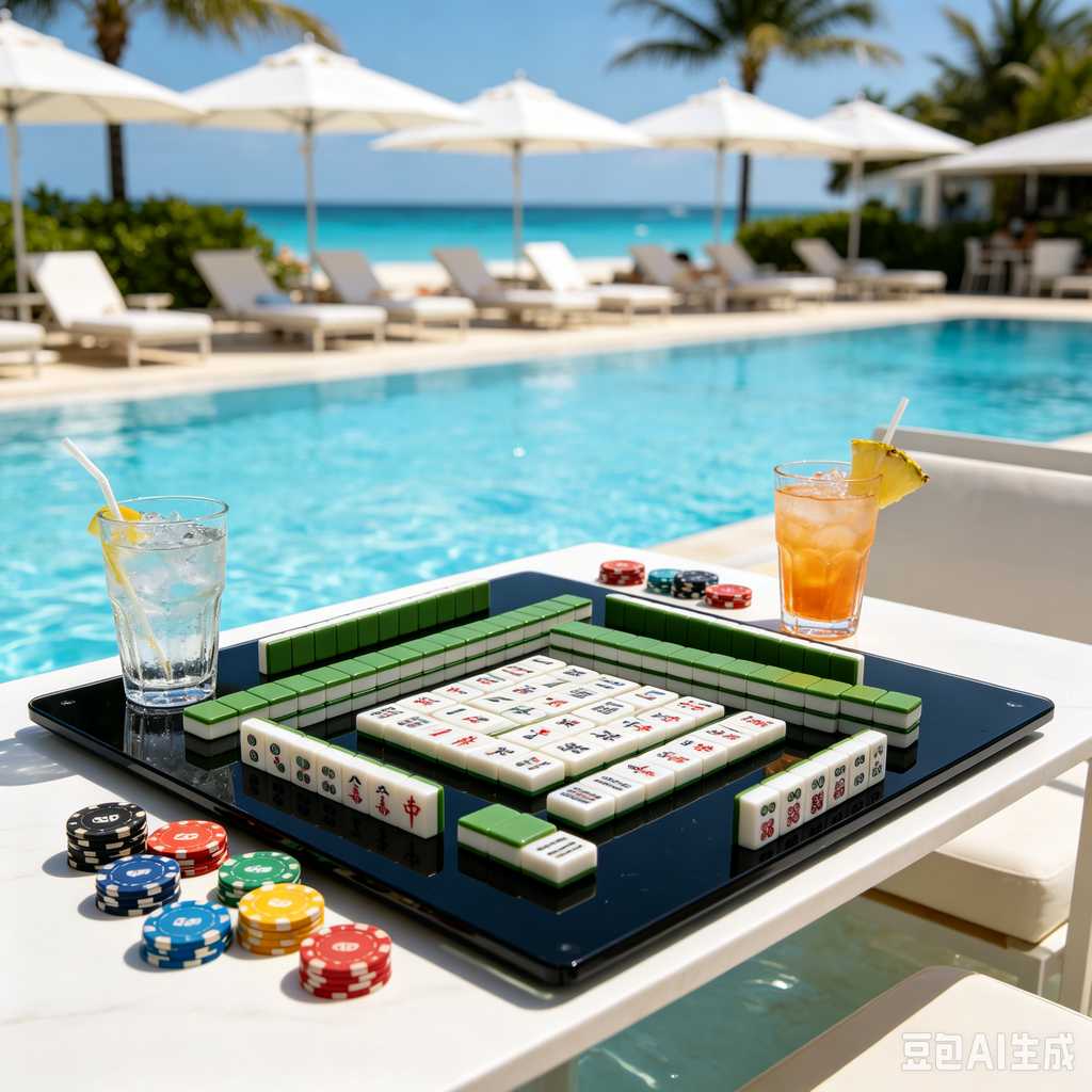 mini mahjong tiles keychain