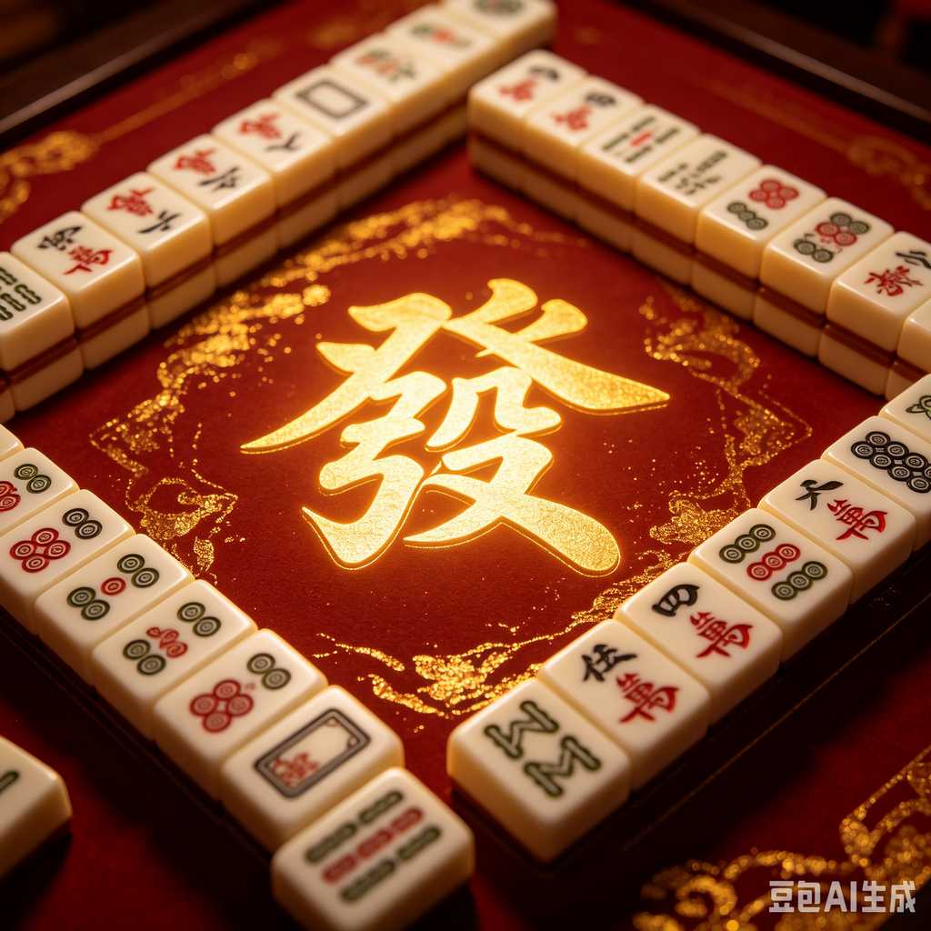 mini mahjong tiles keychain