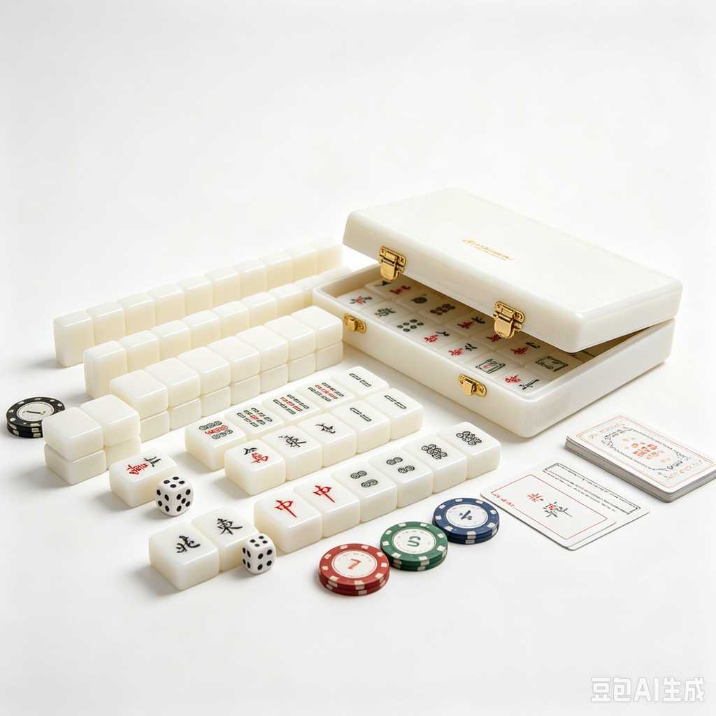 luxury minimalist mahjong set