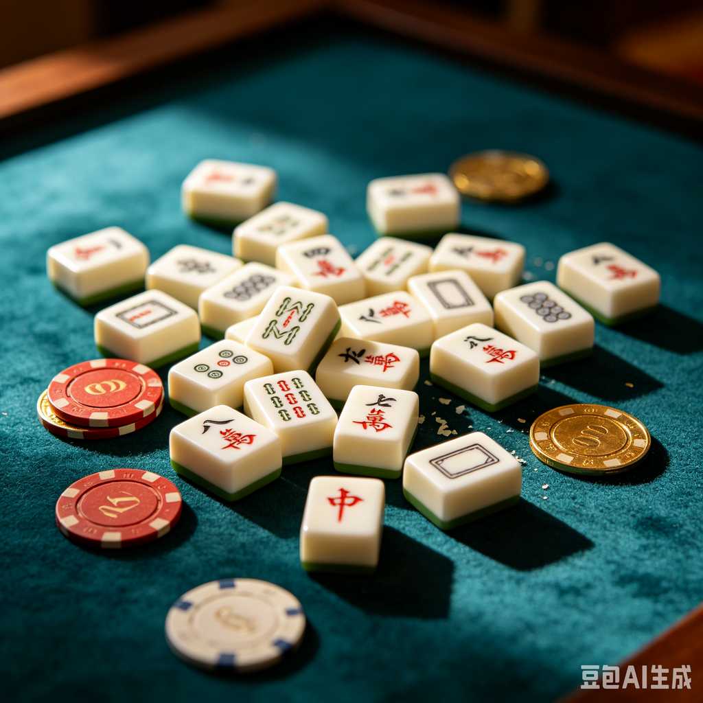 engraved mahjong tiles