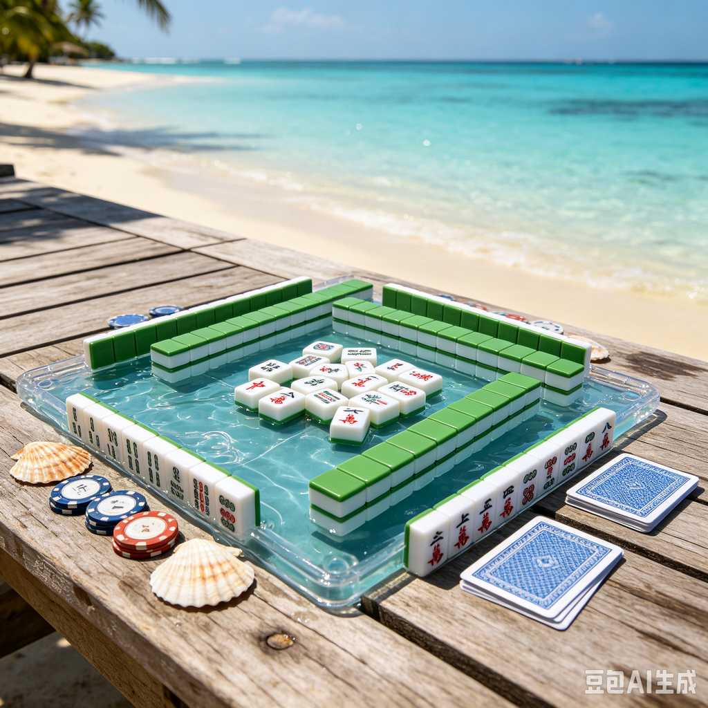 mahjong tile rack set